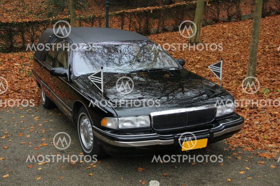 Black hearse