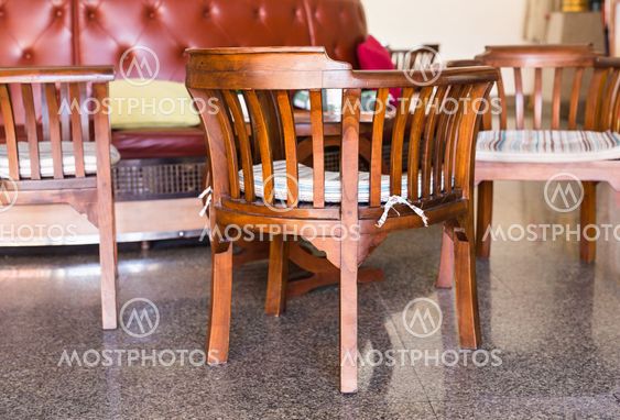 armchairs with pillows, interior style
