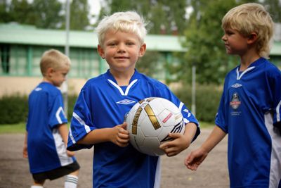 Pojke på Fotbollsskola