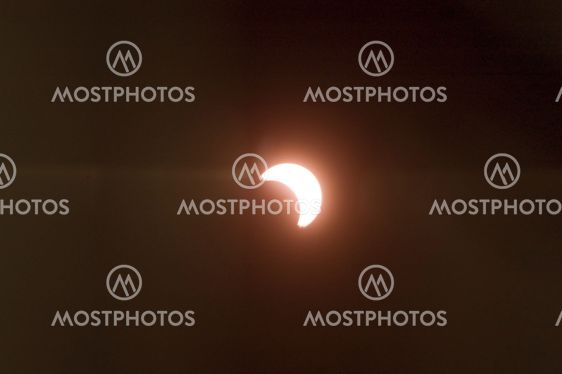 Sun eclipse in China