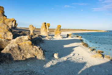 The  Raukar coast of Fårö