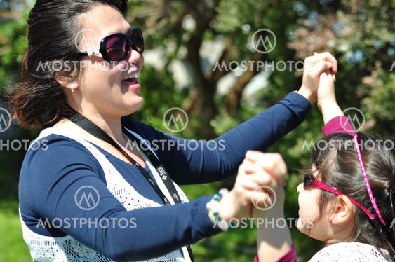 mother and daughter
