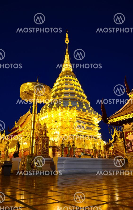 Wat Phra That Doi Suthep, Chiang Mai, Thailand.