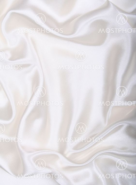 Smooth elegant white silk as wedding background