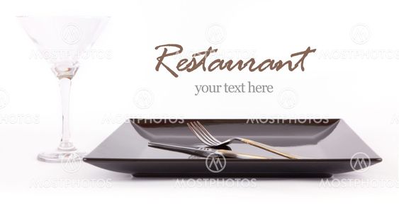 Dish with fork and knife