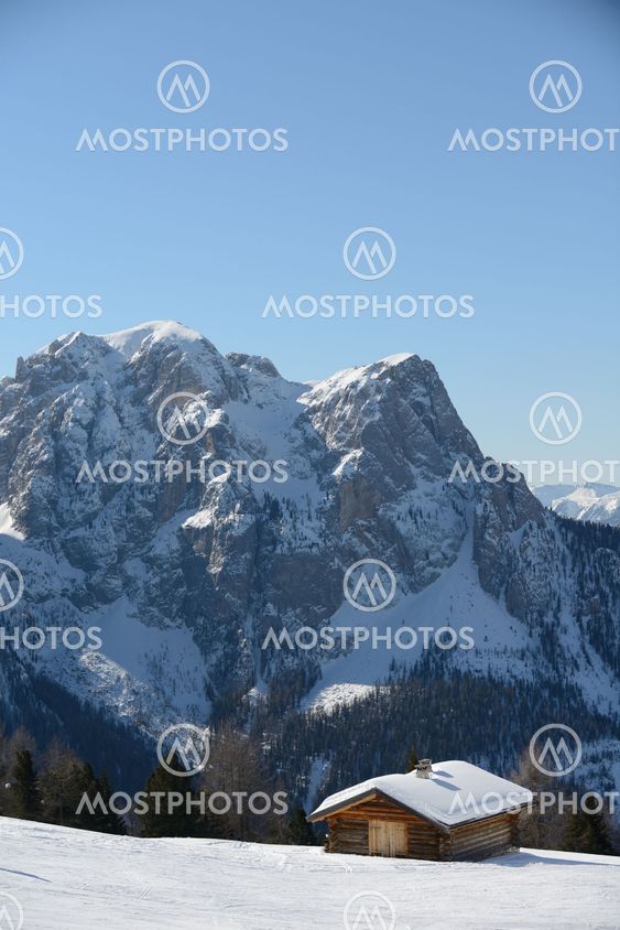 mountain winter nature