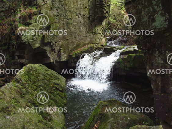 waterfall on Satina brook