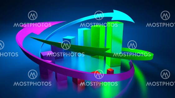 business graphics and Forex indicators