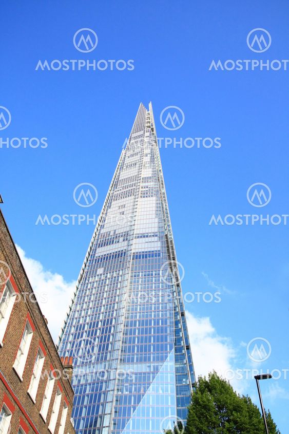 The Shard ib London, UK.
