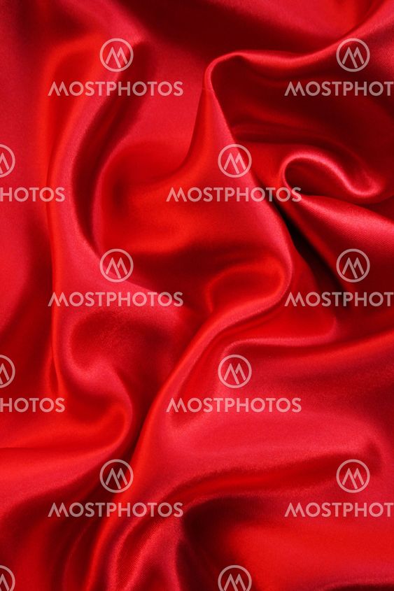 Smooth Red Silk as background