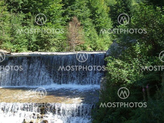Waterfall at Costesti, Romania