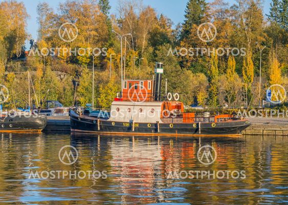 Visuvesi in small boat harbor