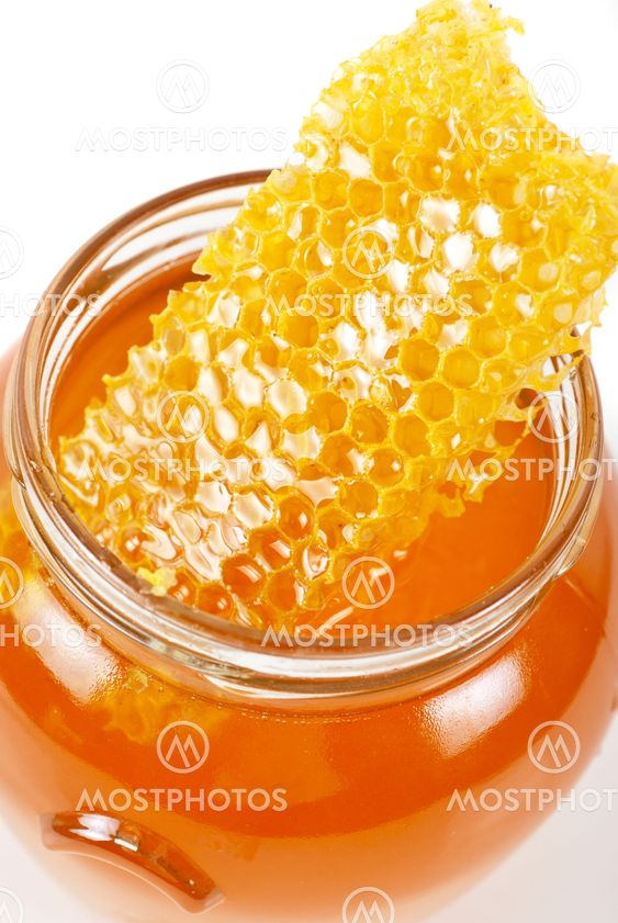 honey closeup