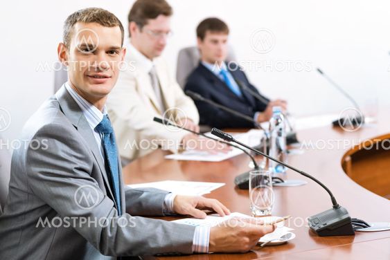 Portrait of a businessman