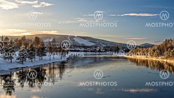 Sollefteå i vinterskrud