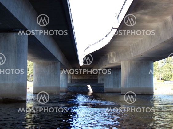 Under bridges