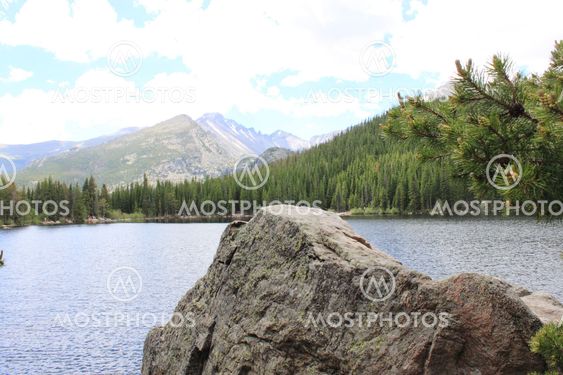 Rock Perch on Bear lake