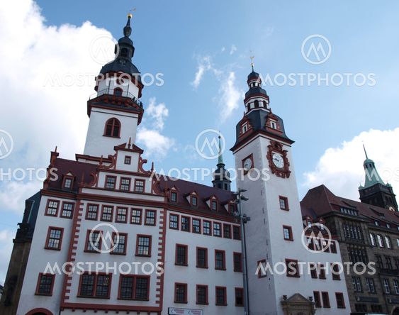Town Hall in Chemnitz, Germany