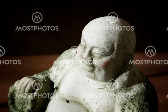 Buddha Statue in Afternoon Light
