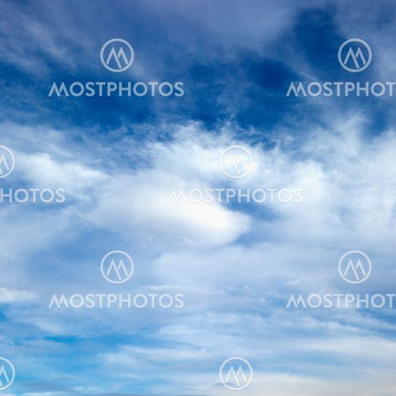Sky with clouds.