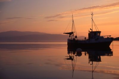 fishing boat in norway