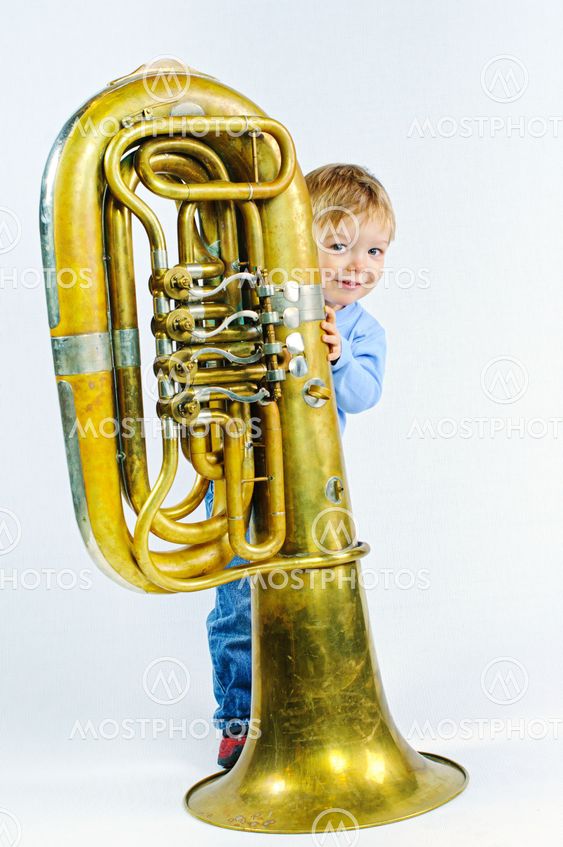 Little musician.