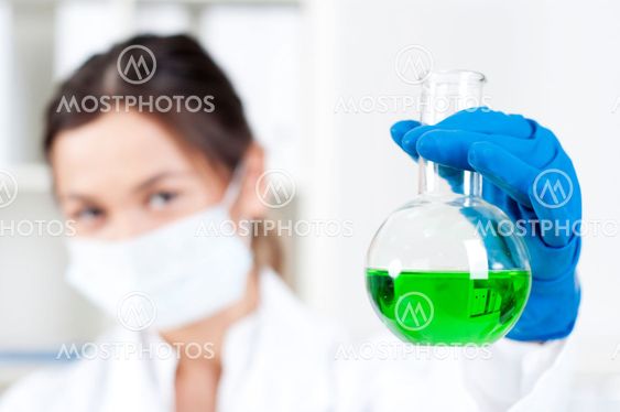 portrait of chemist