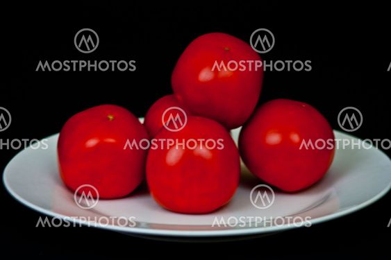 Group of Red Tomatoes
