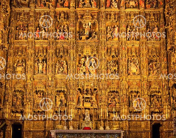 Altarpiece in the Cathedral of Seville