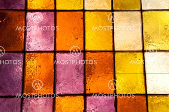 Windows in the Sanctuary of Arantzazu, Gipuzkoa, Spain