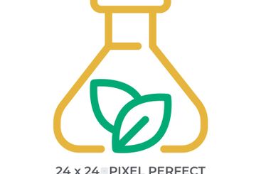 Biochemistry colorful line ui icon