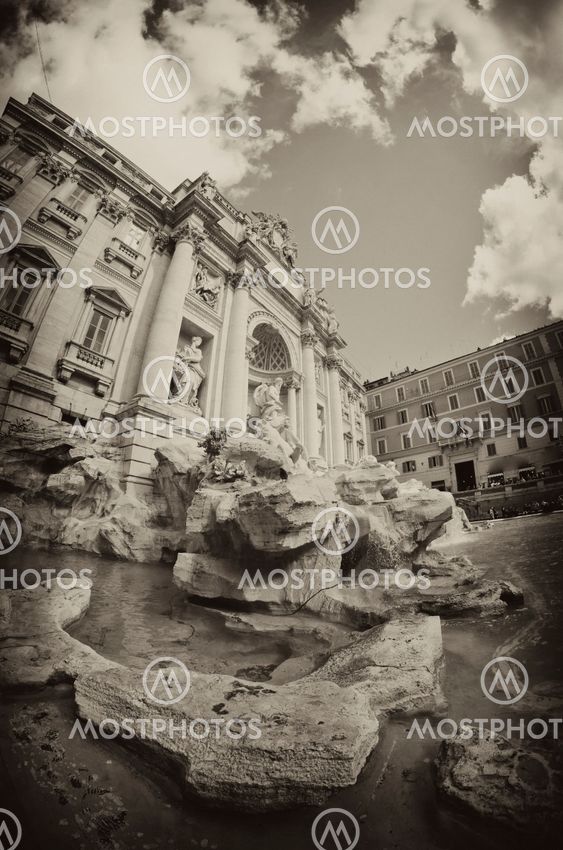 Trevi-fontænen, Rom