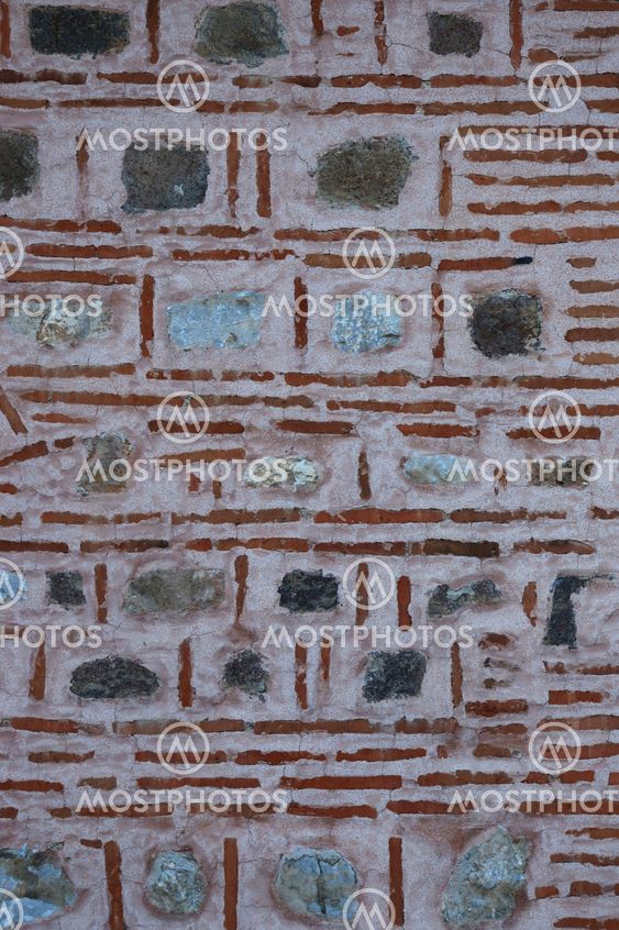 Old Stone & Brick Wall