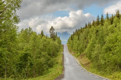 på väg in mot fjällvärlden