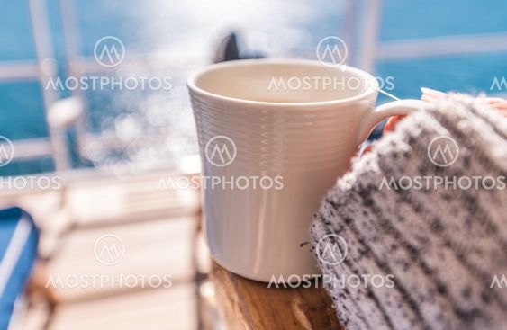 Coffee Break on the Cruise Ship Main Deck