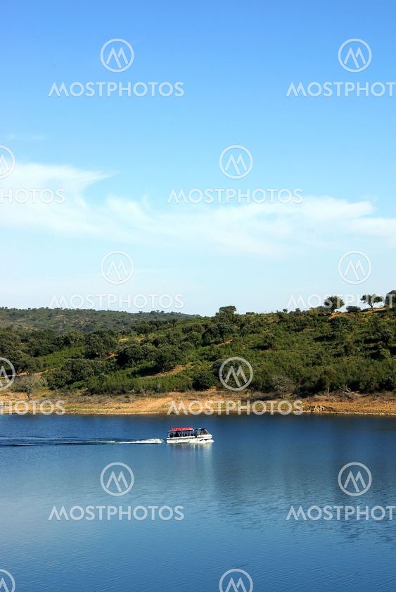 Guadiana river, south of Portugal.