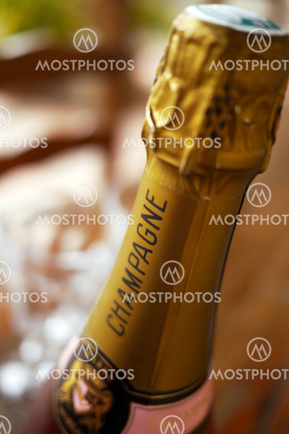 champagne bottle