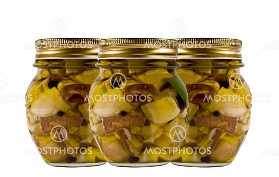 Mushrooms in oil