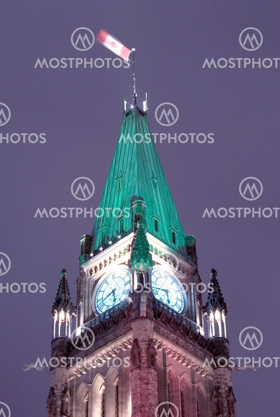 Night Peace Tower