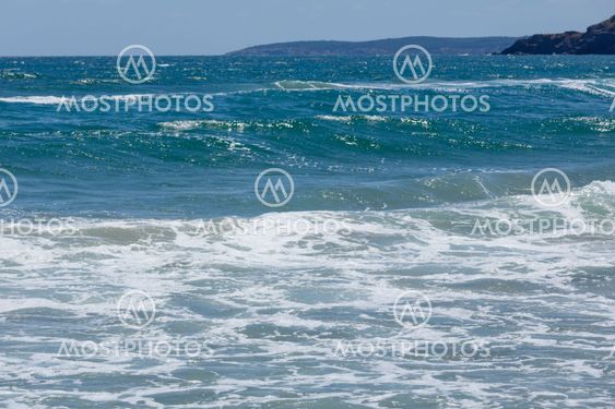 Sea view from beach.
