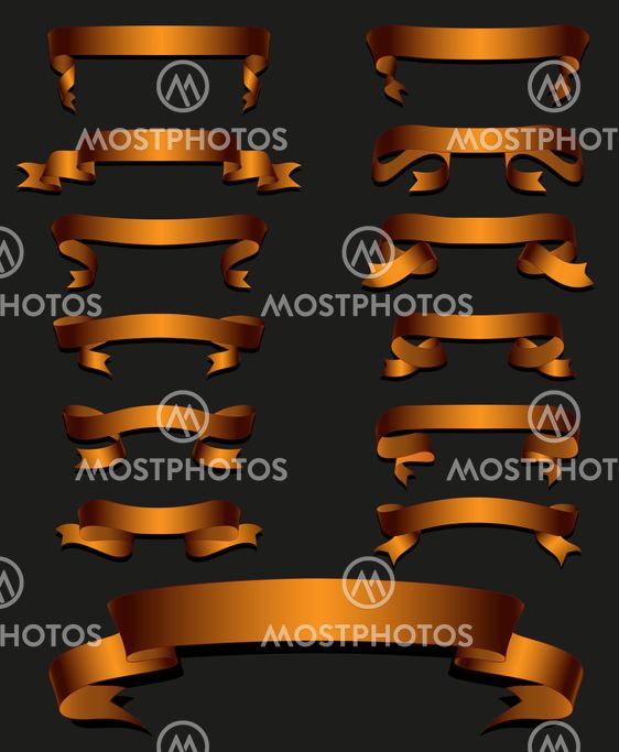 Golden ribbons