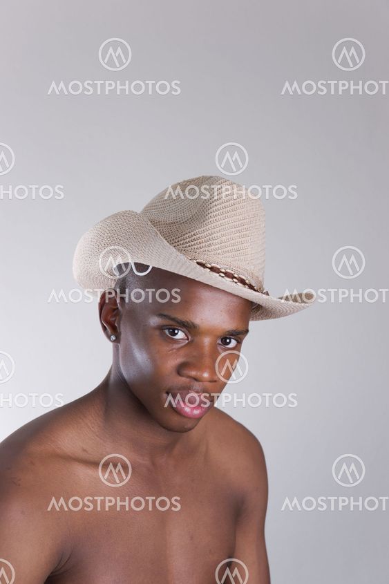 Handsome African youth