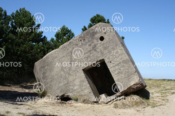 German war bunker in Denmark