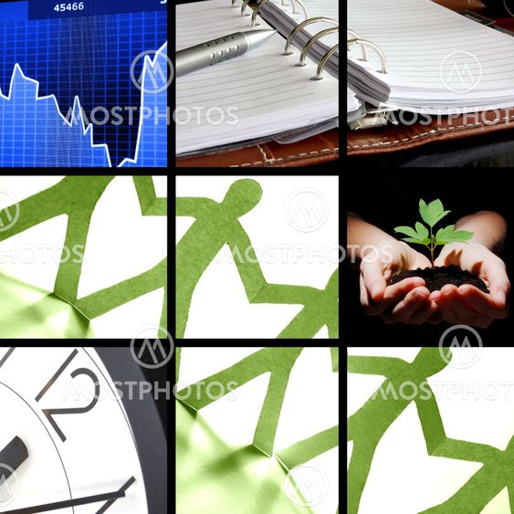 collage of business or finance