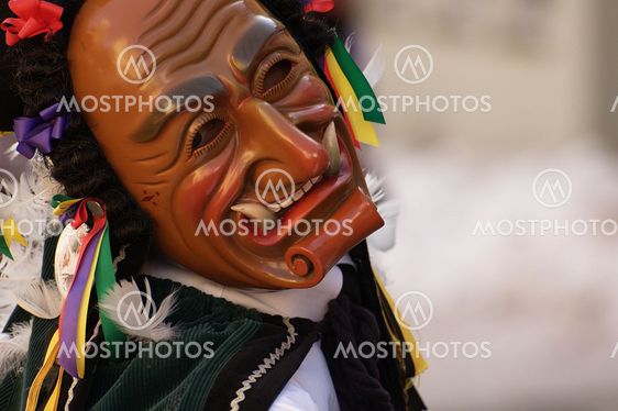 Carnival in Rottweil, South Germany