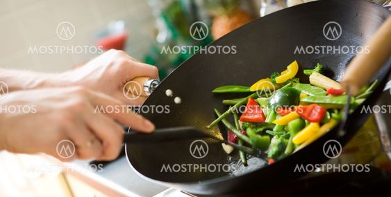 Chef cooking