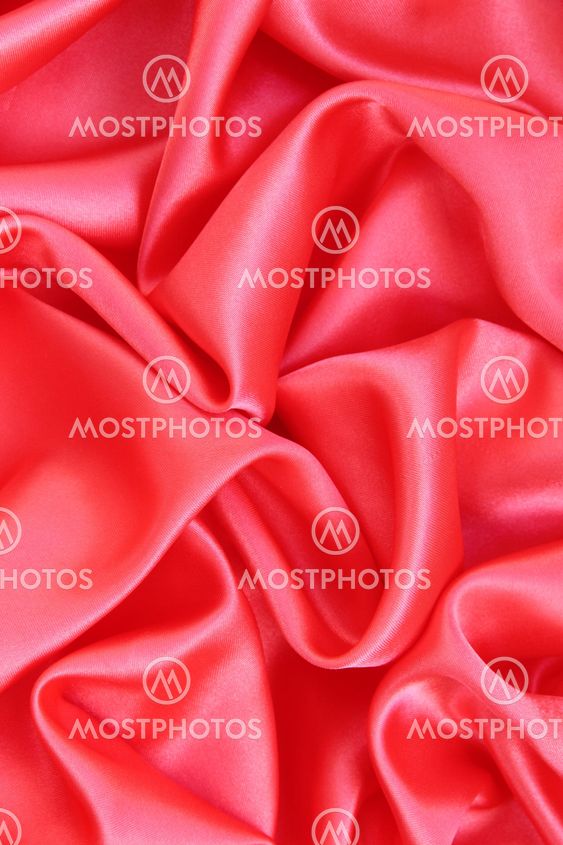 Smooth Red Silk as background