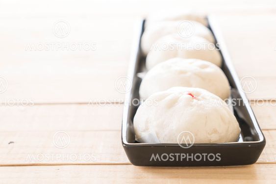 steamed dumpling or chinese bun