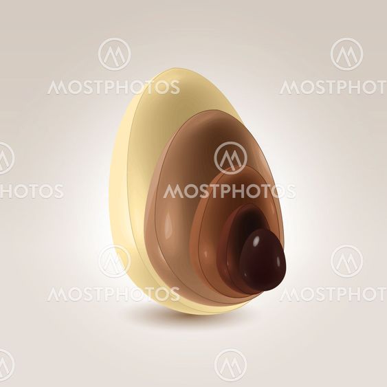 Chocolate shells in motion
