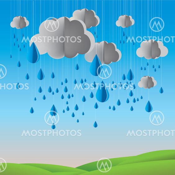 Raining